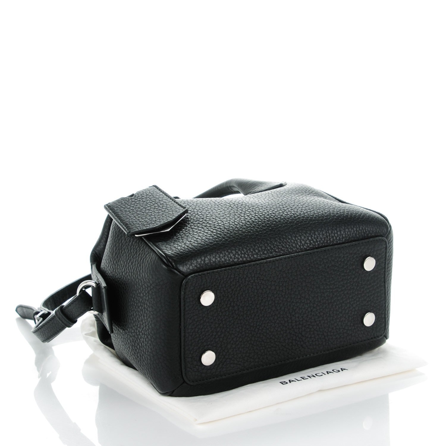 Balenciaga Veau Gros Grain Mini Infanta Boston Black 4 of 7