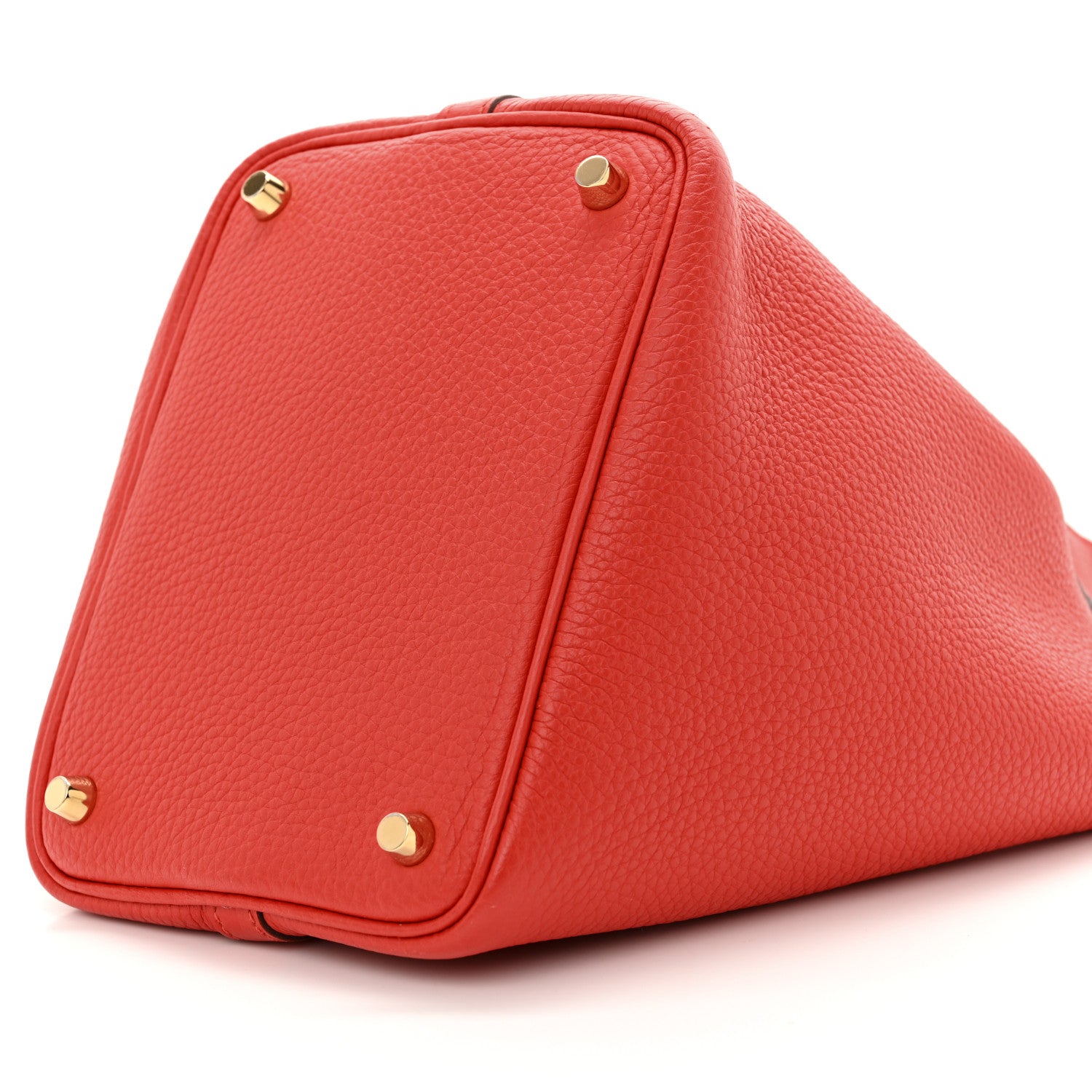 Hermes Taurillon Clemence Picotin Lock 18 PM Rouge Tomate 10 of 11