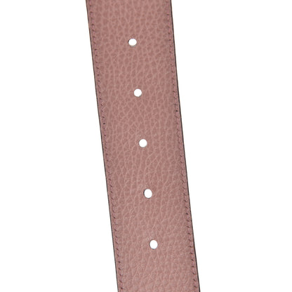 Gucci Calfskin 1973 Reversible Belt 75 30 Black Pink 5 of 6