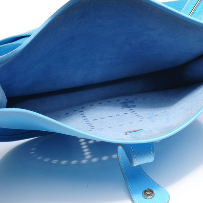 Hermes Epsom Evelyne III GM Celeste 15 of 16