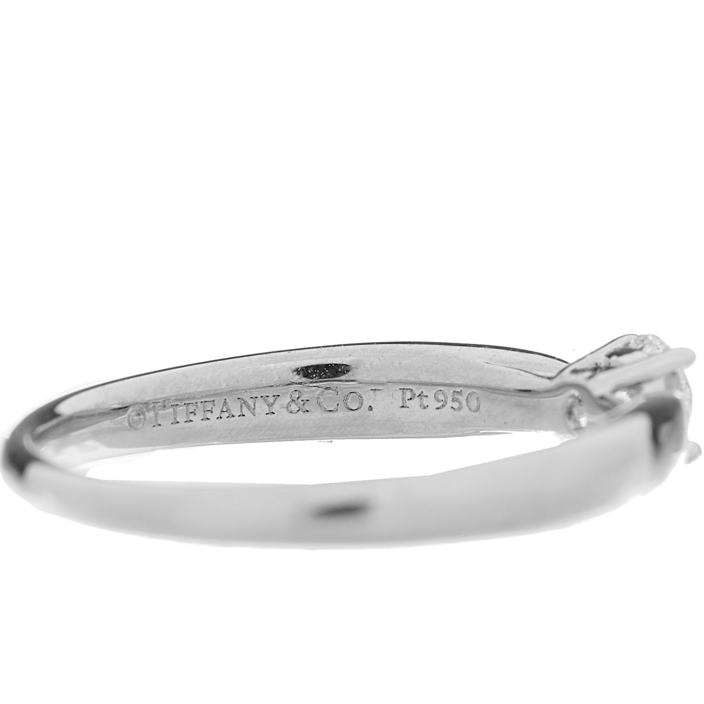 Platinum Diamond .18ct Harmony Solitaire Engagement Ring 49 4.75