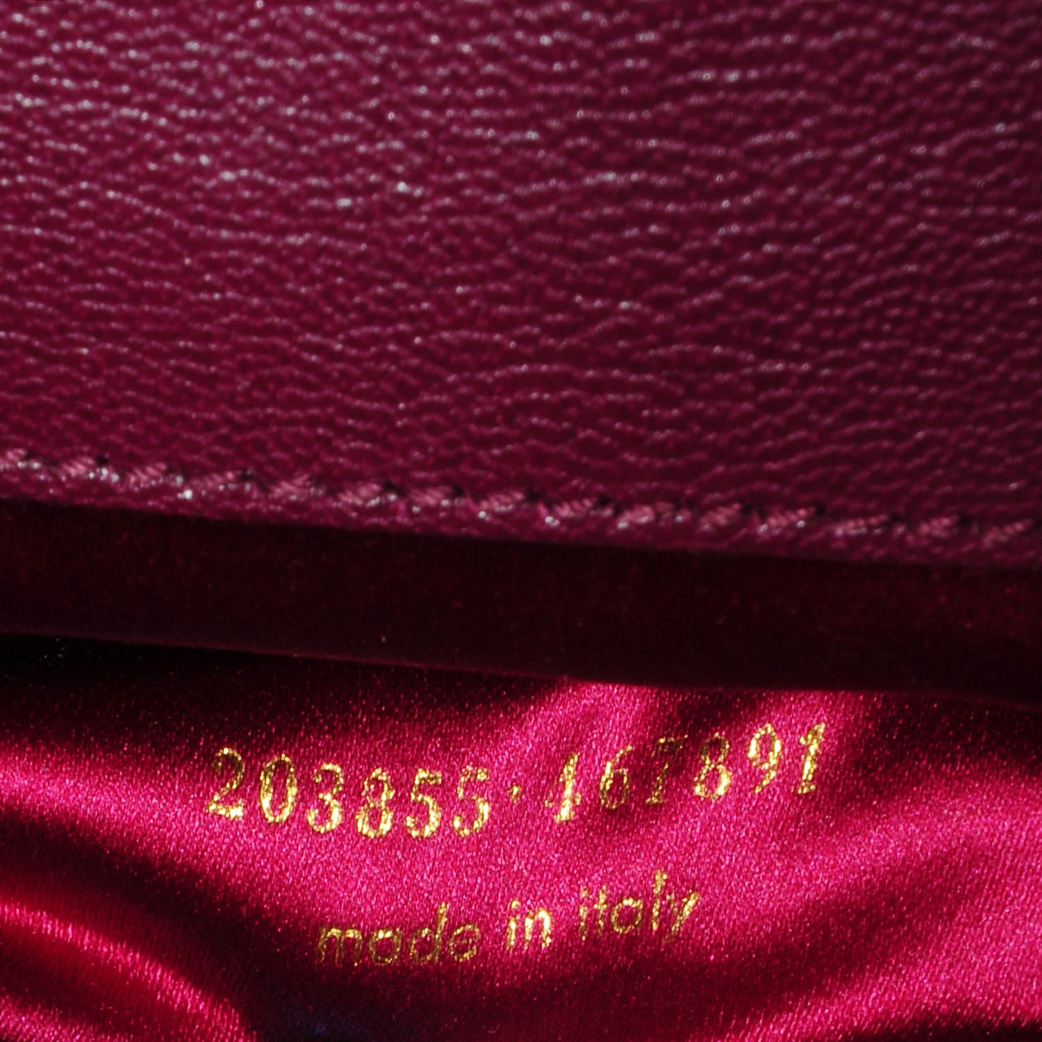 Saint Laurent Chevre Belle de Jour Clutch Begonia 8 of 9