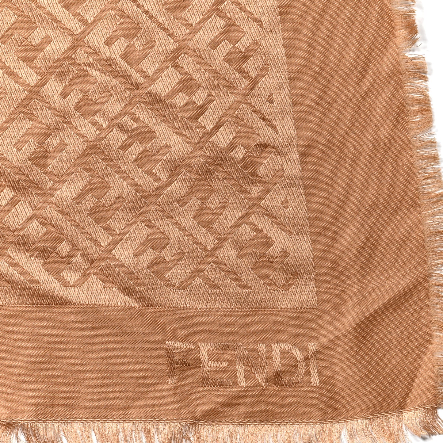 Silk Wool FF Shawl Sabbia