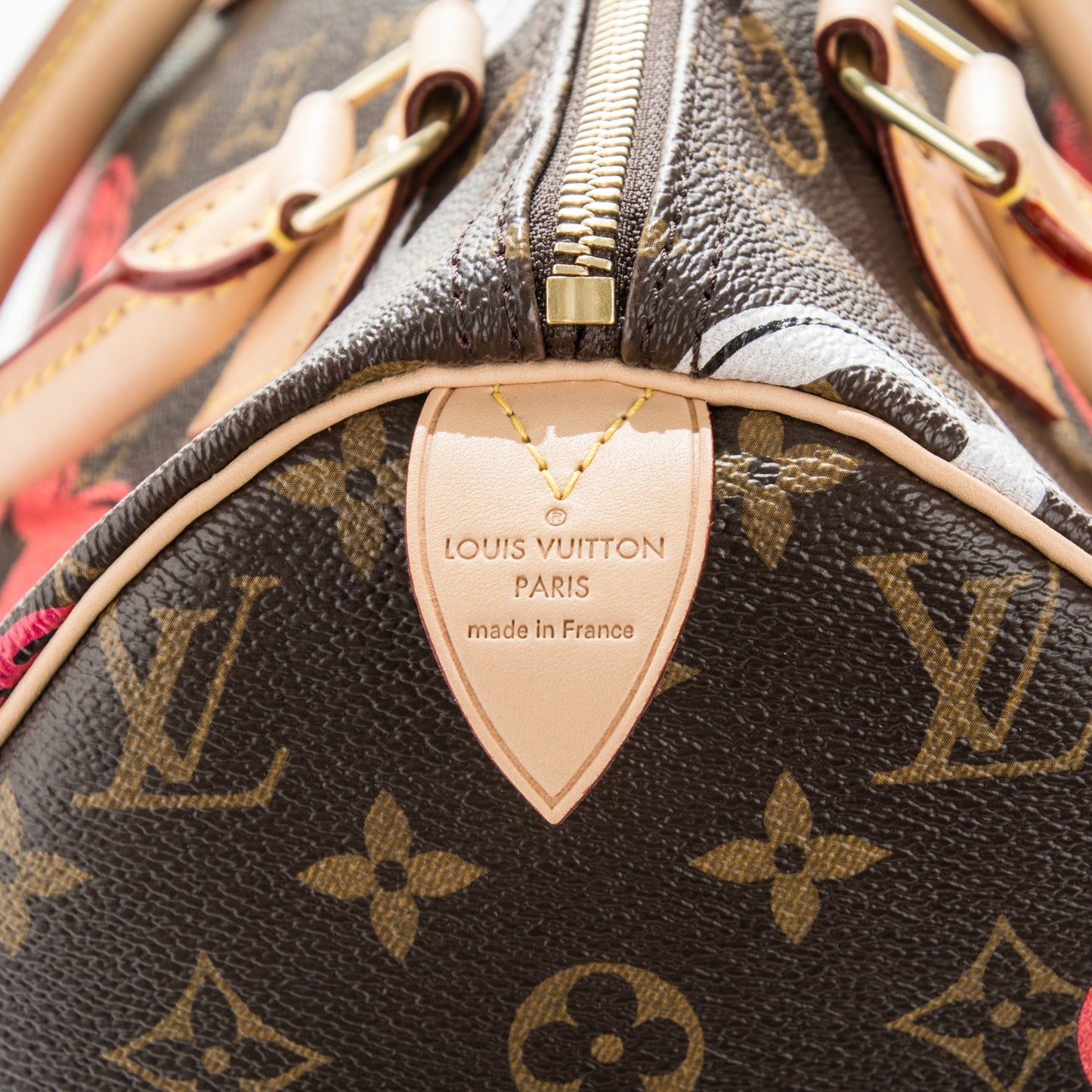 Monogram Bay Speedy 30 Rose Ballerine Poppy