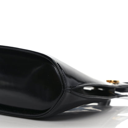 Salvatore Ferragamo Brushed Off Calfskin Wanda Top Handle Bag Black 8 of 8