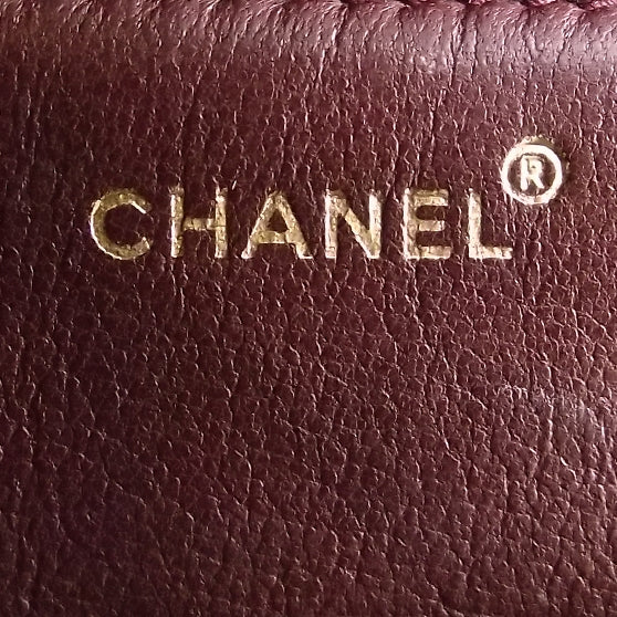 Lambskin Chevron Flap