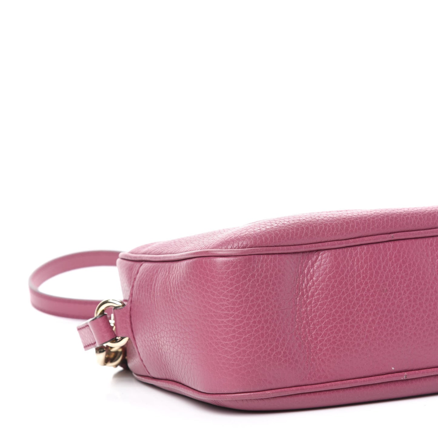 Pebbled Calfskin Small Soho Disco Bag Peonia Flower