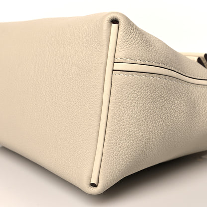 Hermes Taurillon Maurice Swift 24/24 29 Craie Nata Sesame 10 of 12