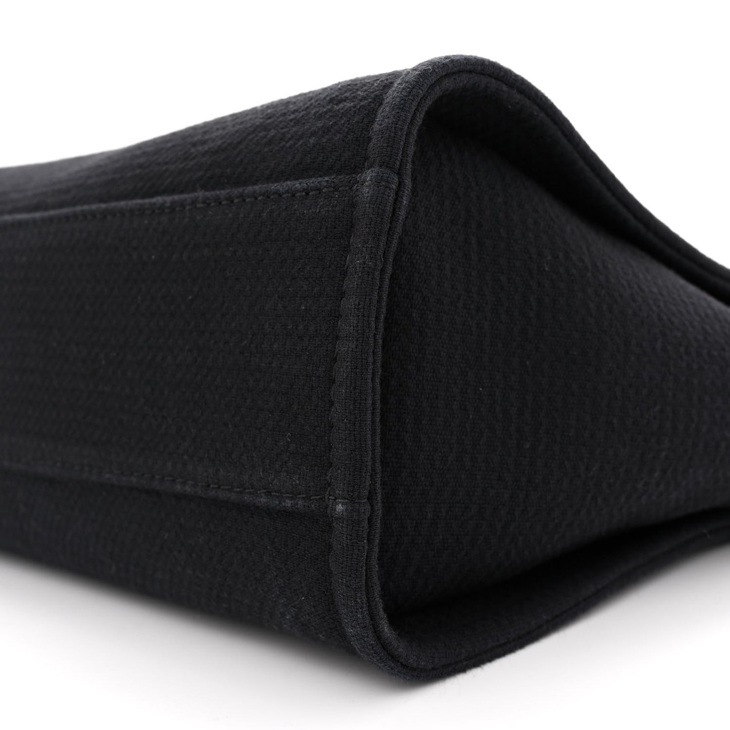 Mixed Fibers Small Deauville Tote Black