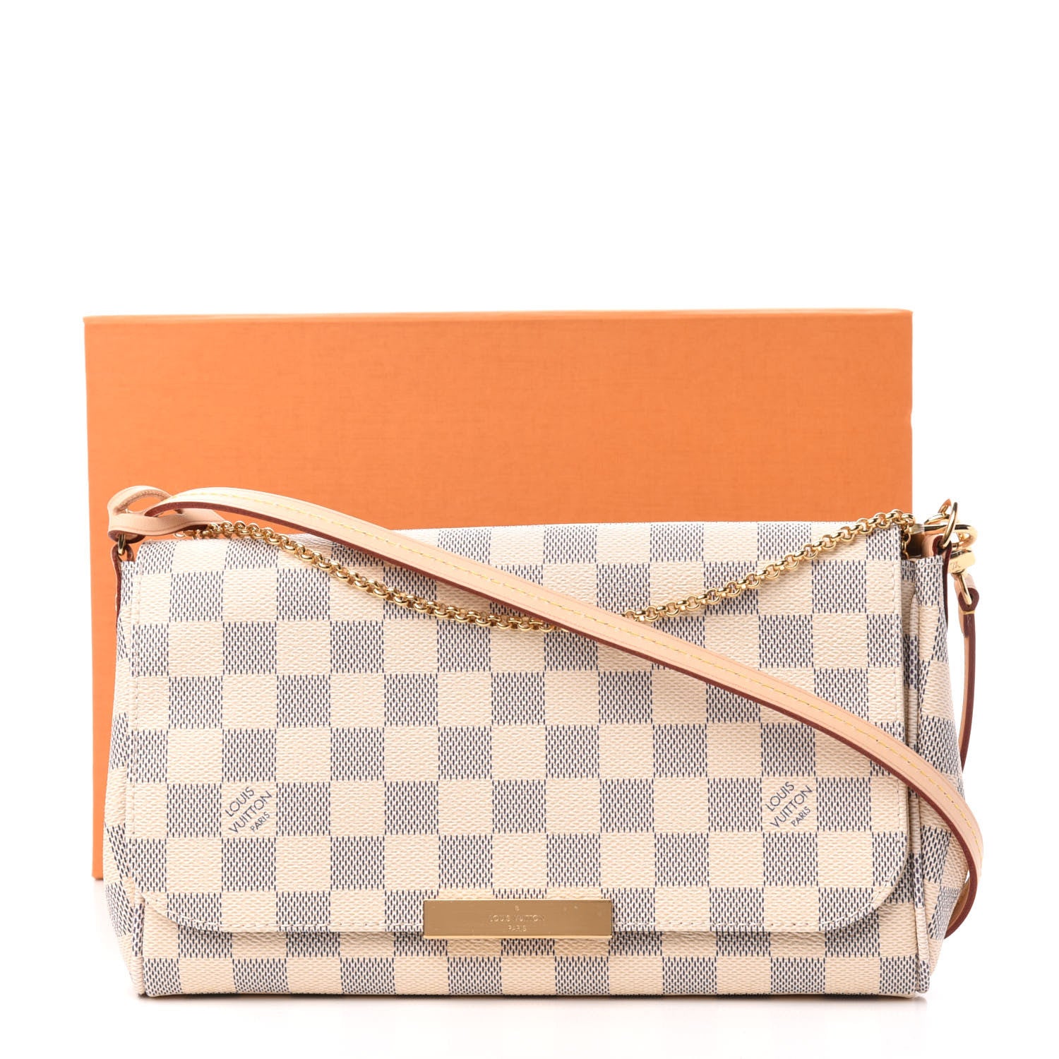 Louis Vuitton Damier Azur Favorite MM 11 of 11