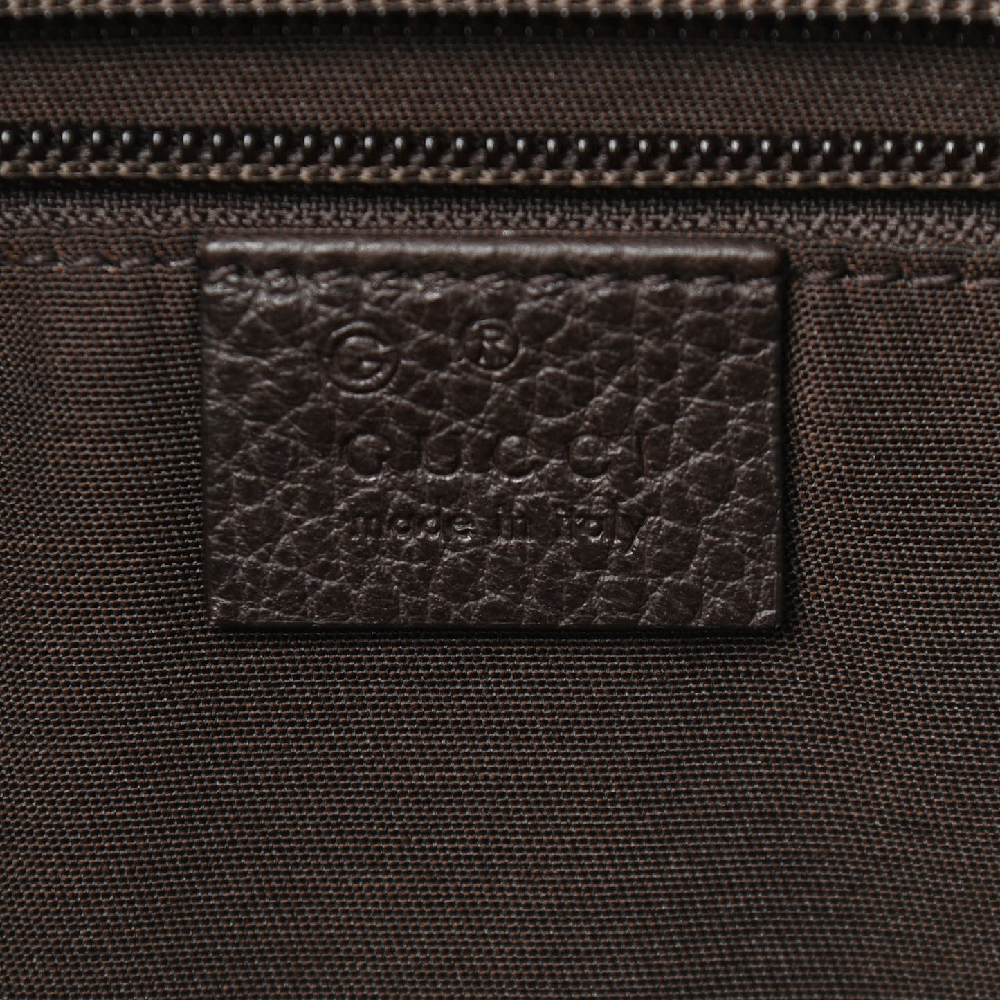 Monogram Messenger Bag Dark Brown