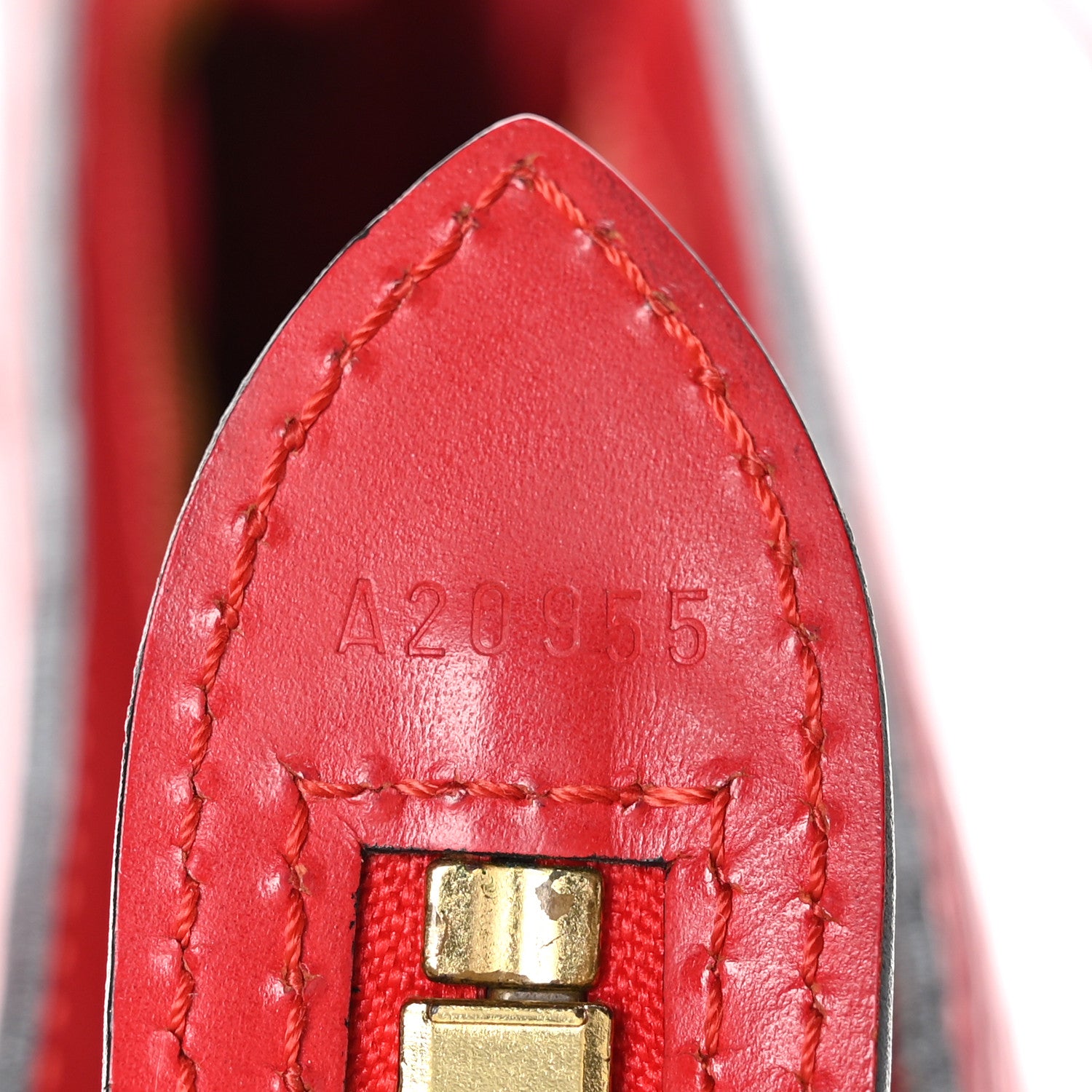 Louis Vuitton Epi Saint Jacques PM Castillan Red 14 of 18