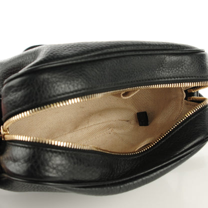 Gucci Pebbled Calfskin Small Soho Disco Bag Black 7 of 7