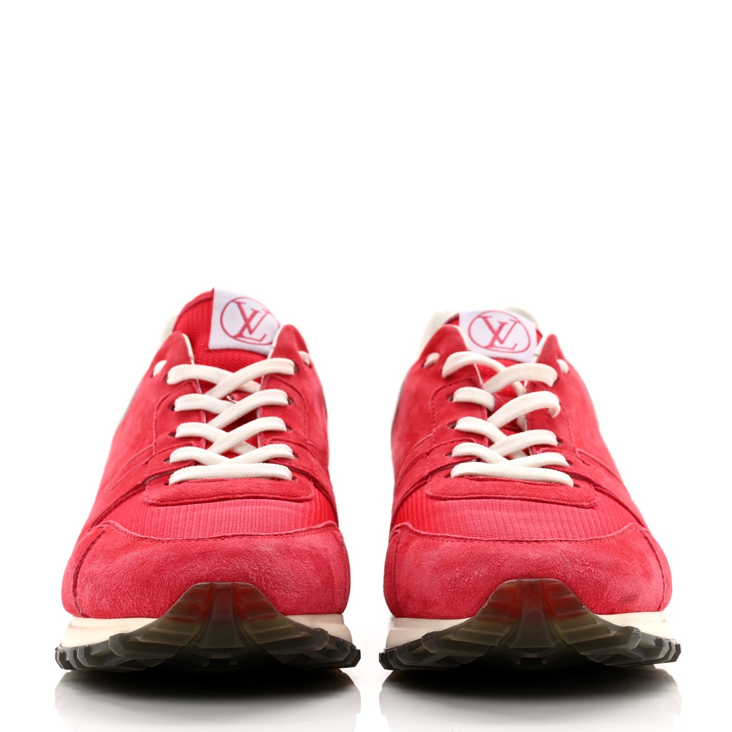 Nubuck Suede Run Away Sneakers 39 Framboise