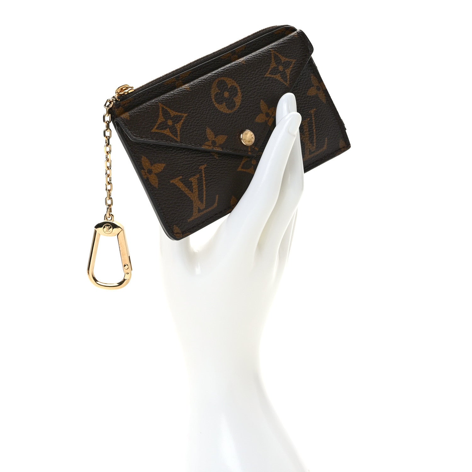 Louis Vuitton Monogram Recto Verso Card Holder Black 2 of 8