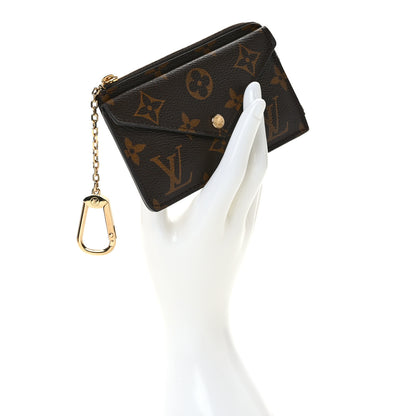 Louis Vuitton Monogram Recto Verso Card Holder Black 2 of 8