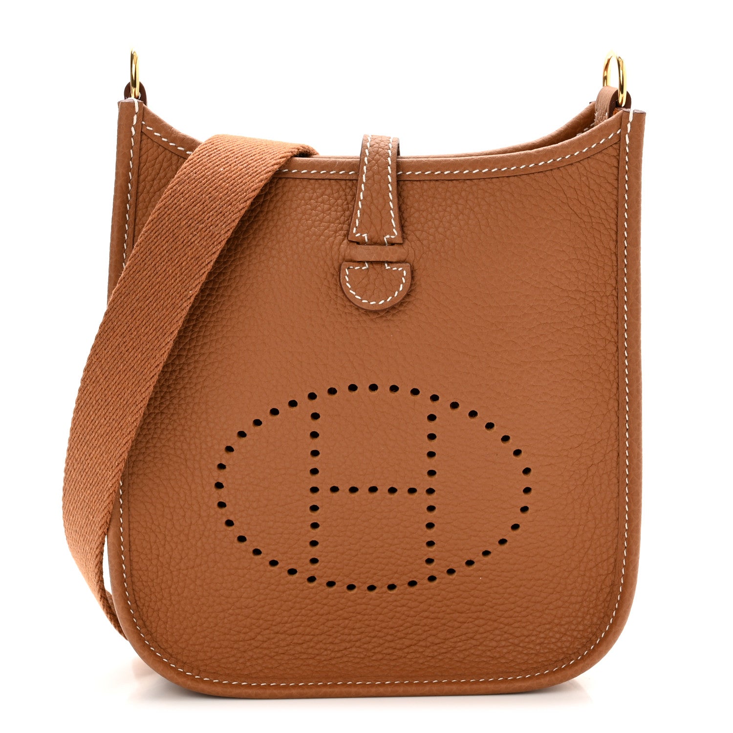 Hermes Taurillon Maurice Evelyne TPM Gold 1 of 11