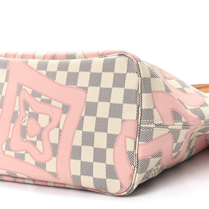 Louis Vuitton Damier Azur Tahitienne Neverfull MM 12 of 12