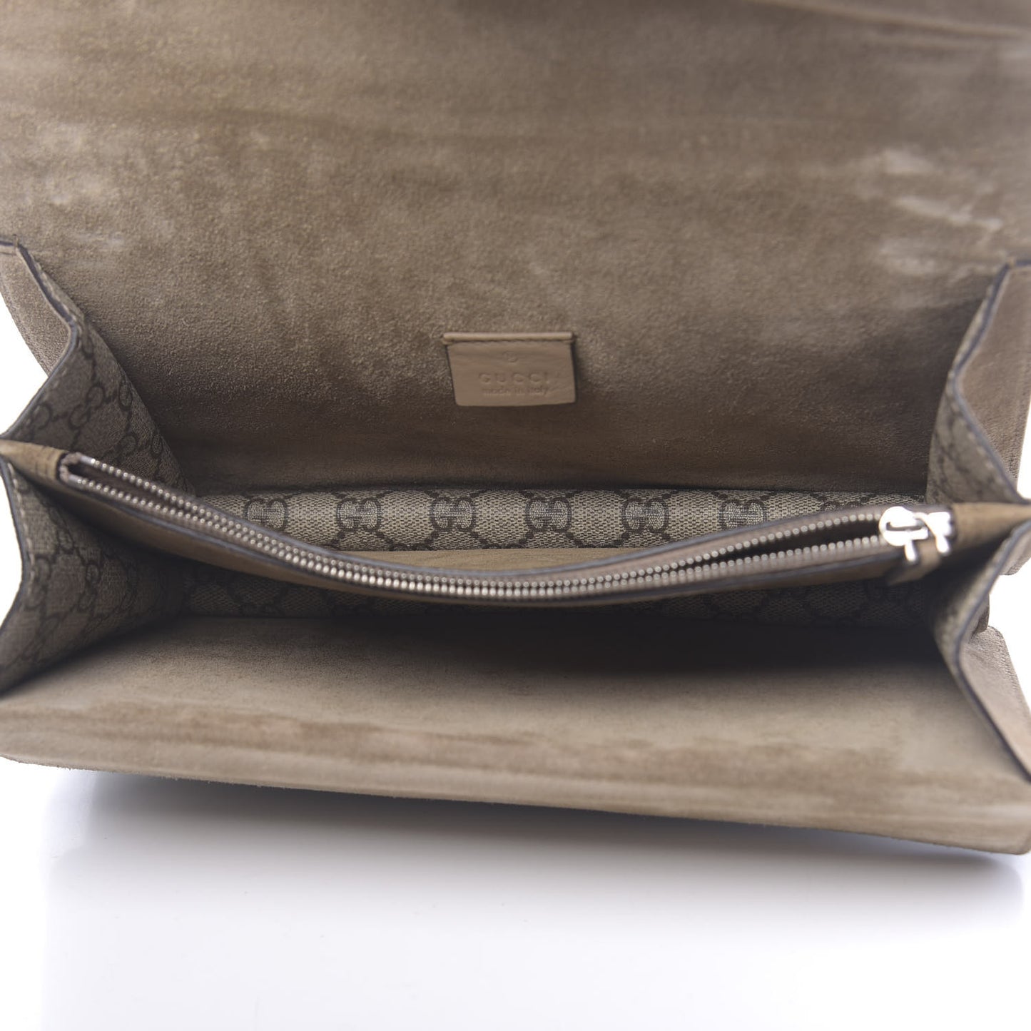 GG Supreme Monogram Small Dionysus Shoulder Bag Taupe