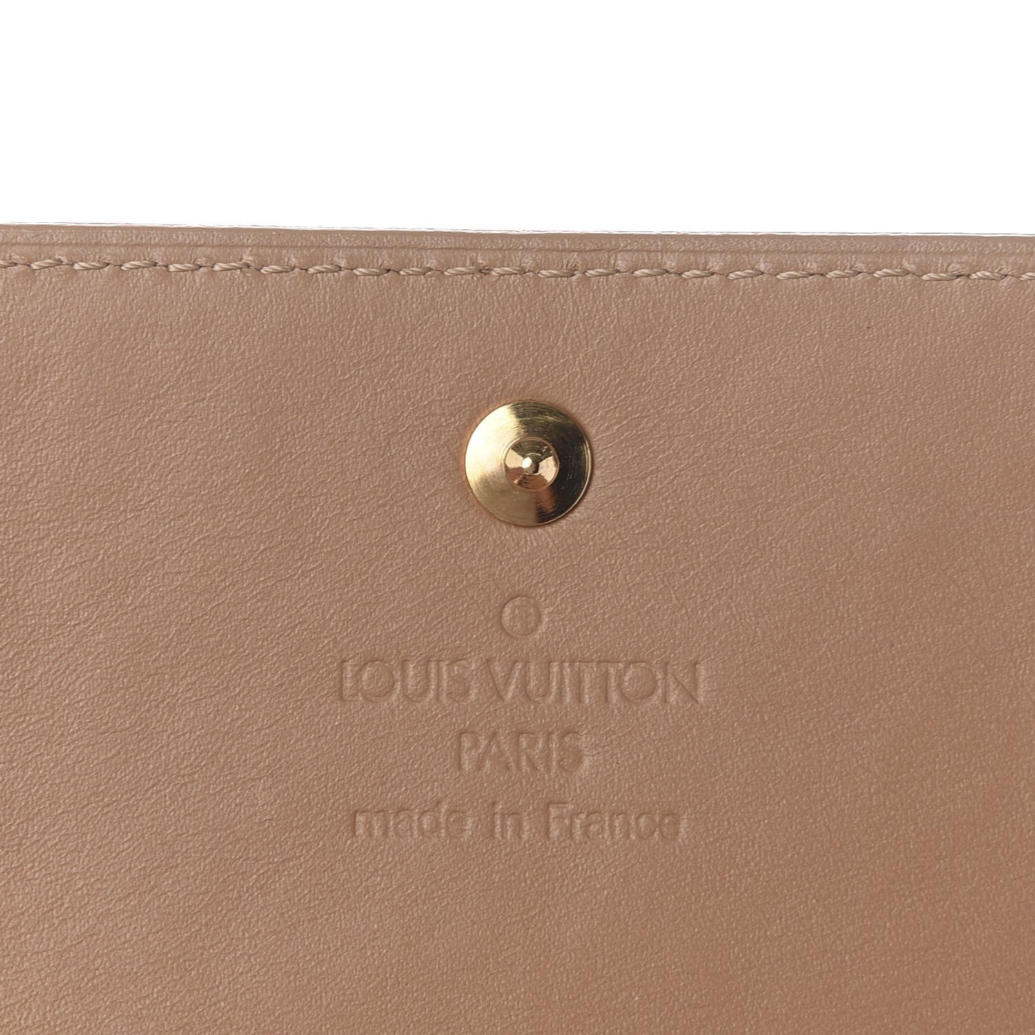 Louis Vuitton Vernis Elise Wallet Noisette 6 of 8