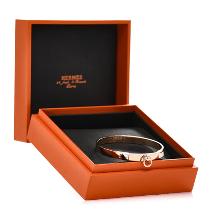 Hermes 18K Rose Gold PM Collier De Chien Bracelet SH 5 of 5