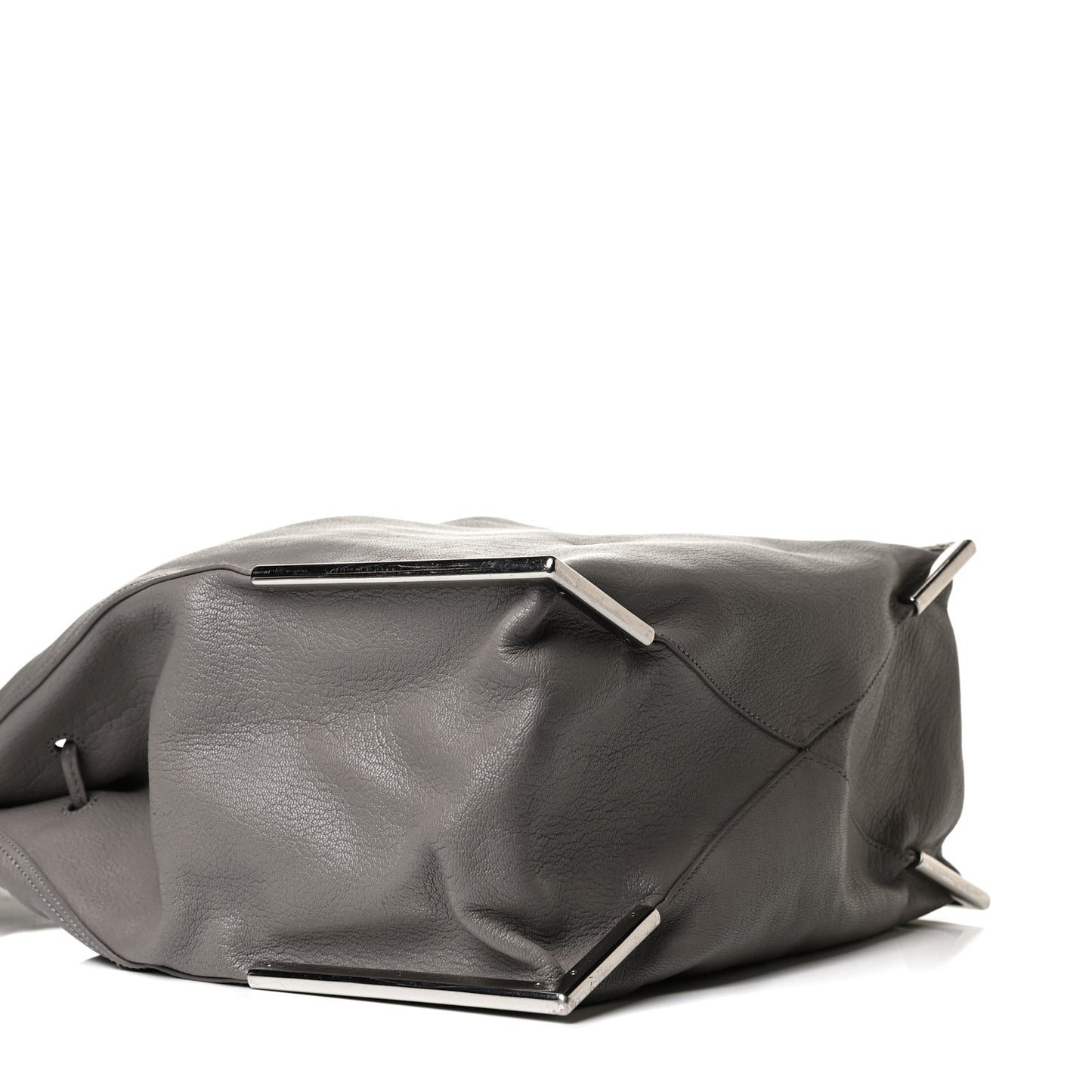 Calfskin Scout Drawstring Hobo Pebble