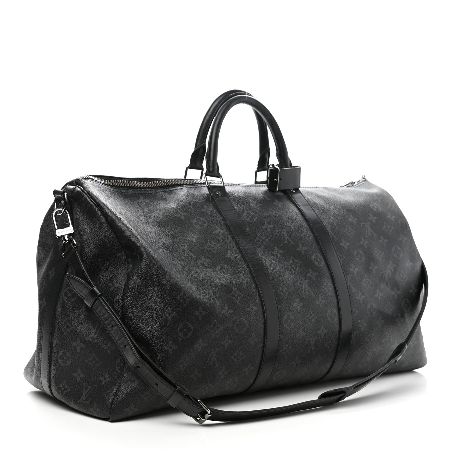 Louis Vuitton Monogram Eclipse Keepall Bandouliere 55 2 of 11