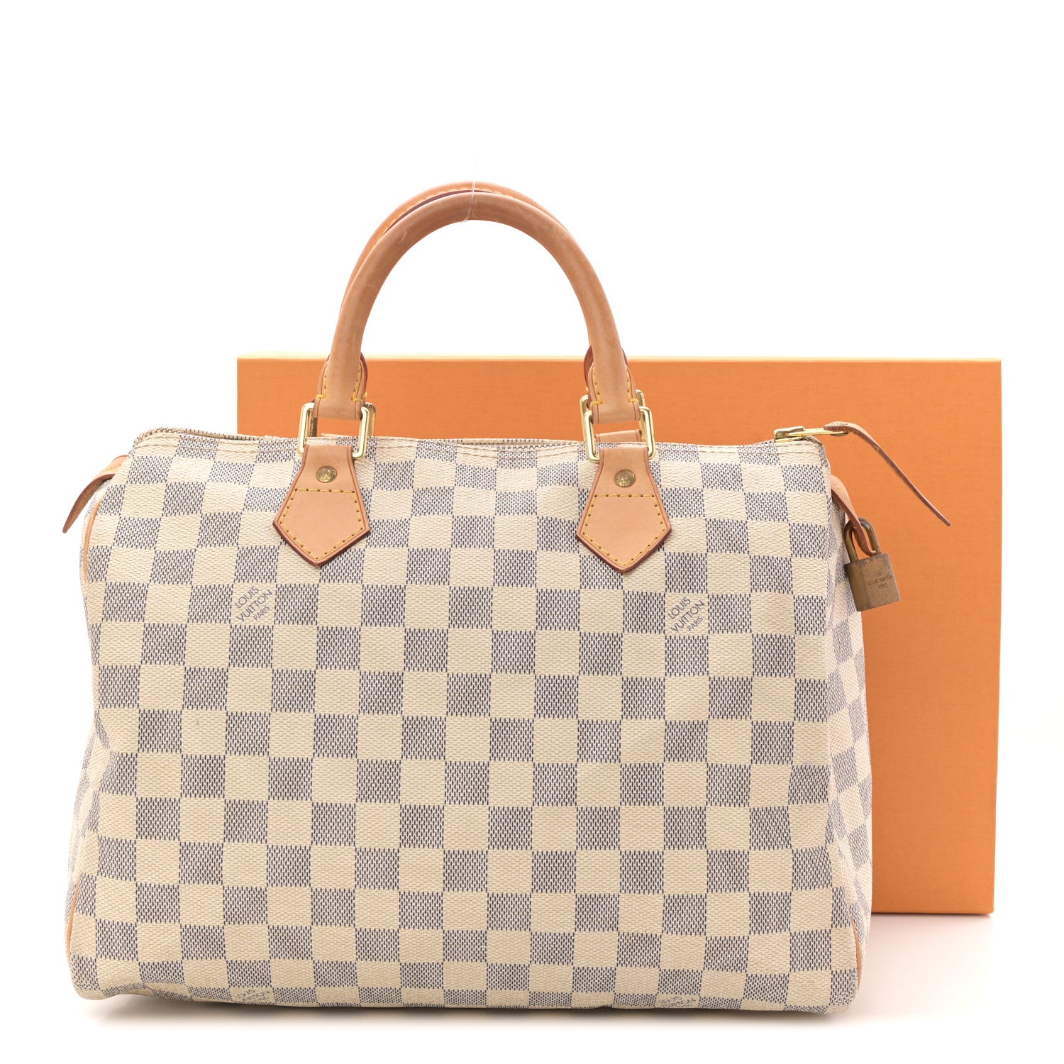 Louis Vuitton Damier Azur Speedy 30 14 of 14