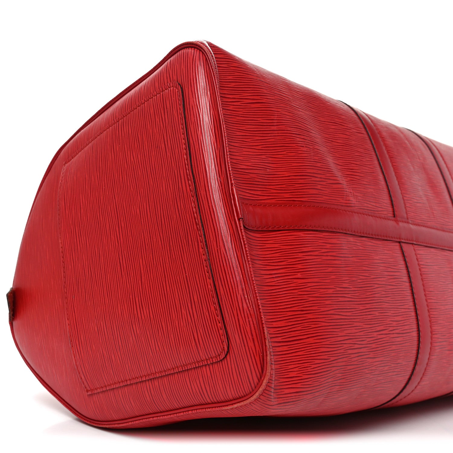 Louis Vuitton Epi Keepall 55 Castillan Red 9 of 11