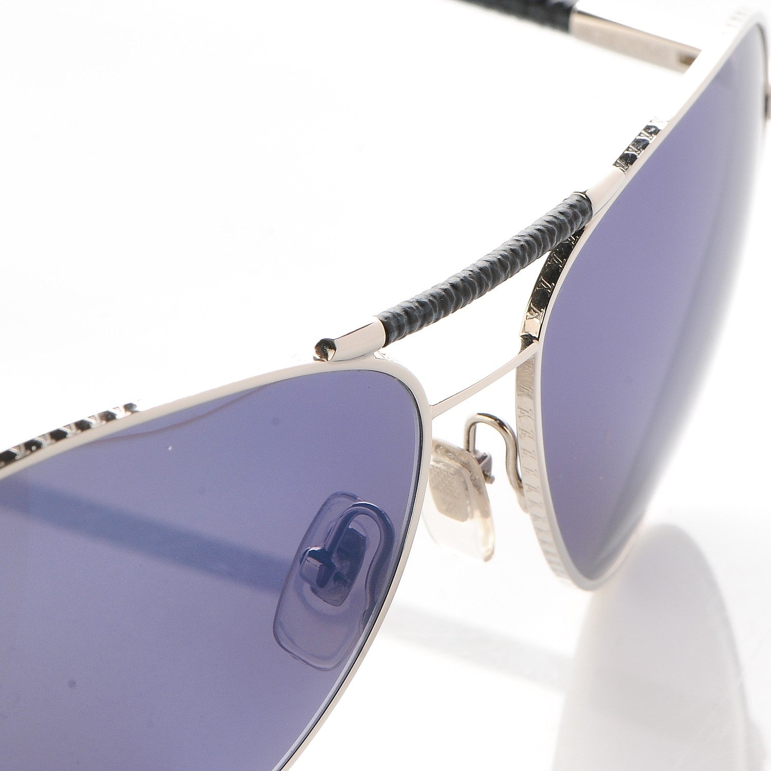 Louis Vuitton Damier Graphite Conspiration Pilote Sunglasses Z0659U 5 of 7