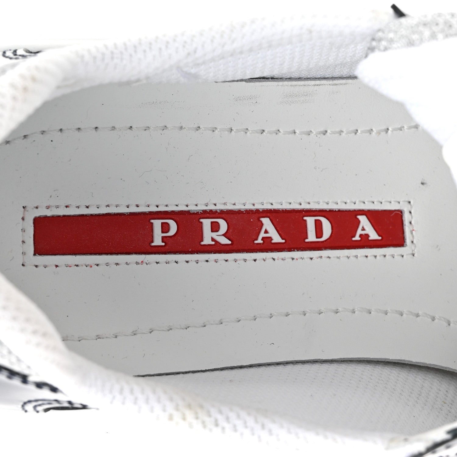 Prada Patent Technical Fabric America's Cup Biker Sneakers 35 Royal Blue 9 of 12