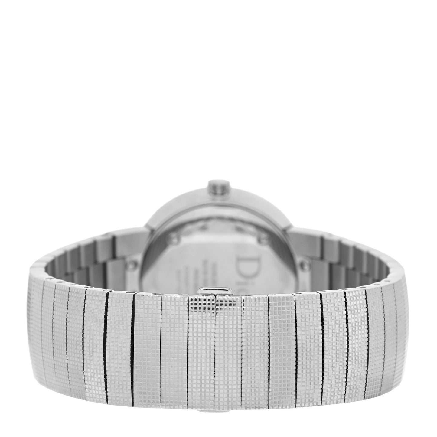 Stainless Steel Diamond Bezel Mother of Pearl 33mm La D De Dior Quartz Watch