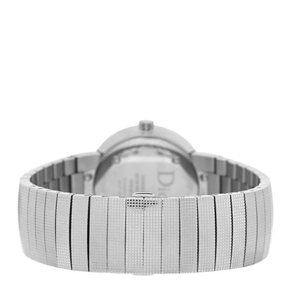 Christian Dior Stainless Steel Diamond Bezel Mother of Pearl 33mm La D De Dior Quartz Watch 3 of 5