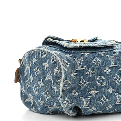 Louis Vuitton Monogram Denim Neo Speedy Blue 9 of 12