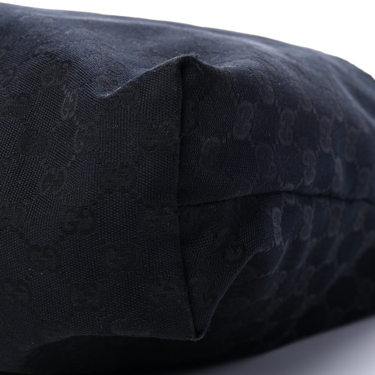 Monogram Web Medium Flat Messenger Bag Black