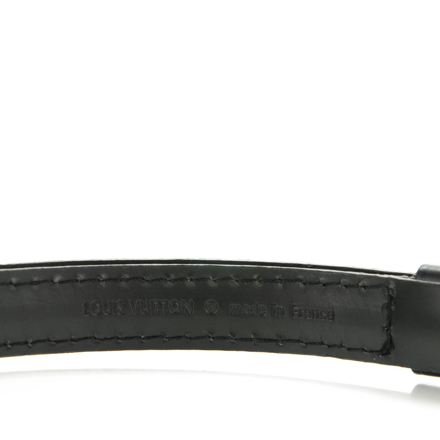 Louis Vuitton Epi Adjustable Shoulder Strap 16MM Black 4 of 4