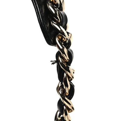 Chanel Lambskin Quilted Chanel 19 Wallet On Chain WOC Black 12 of 13