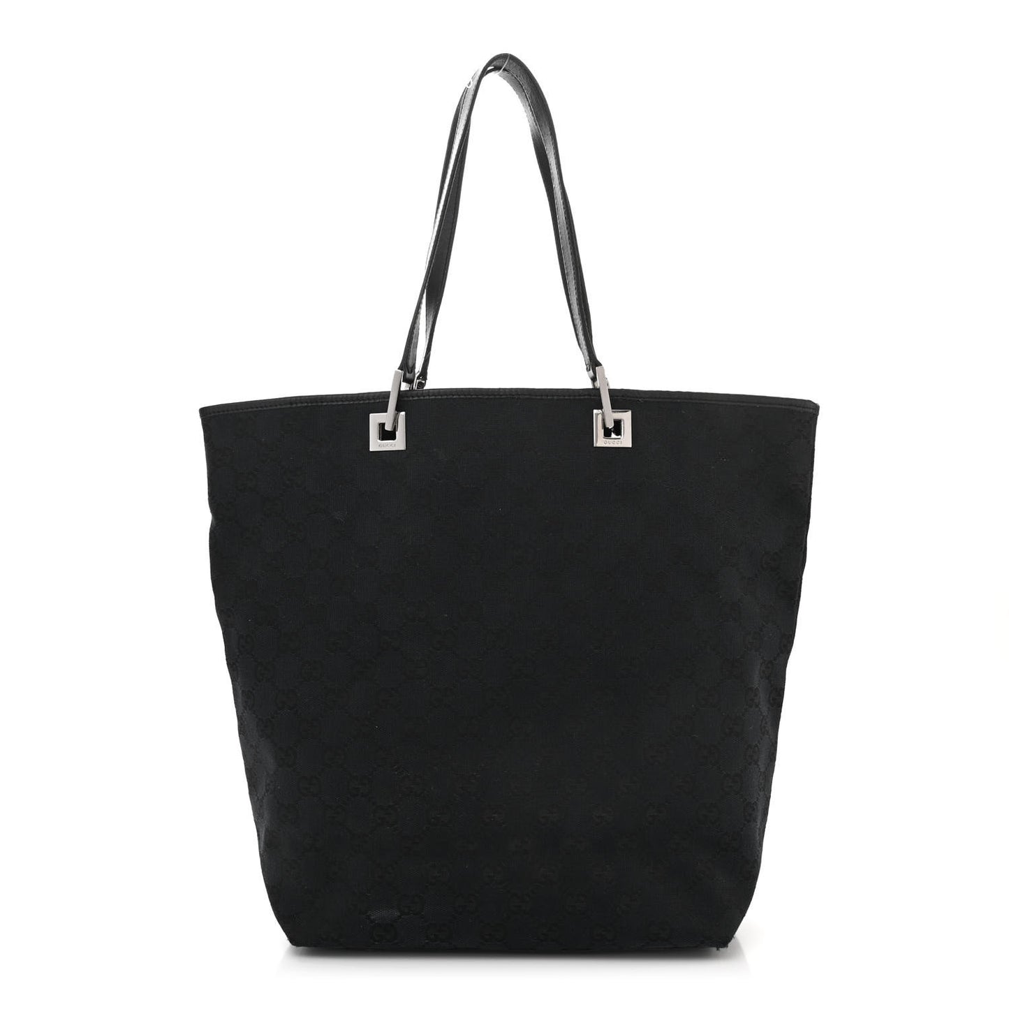 Monogram Bucket Tote Black