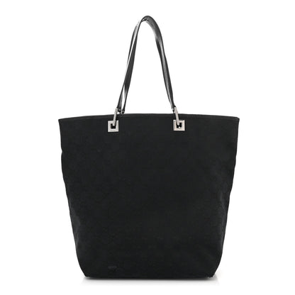 Gucci Monogram Bucket Tote Black 1 of 12