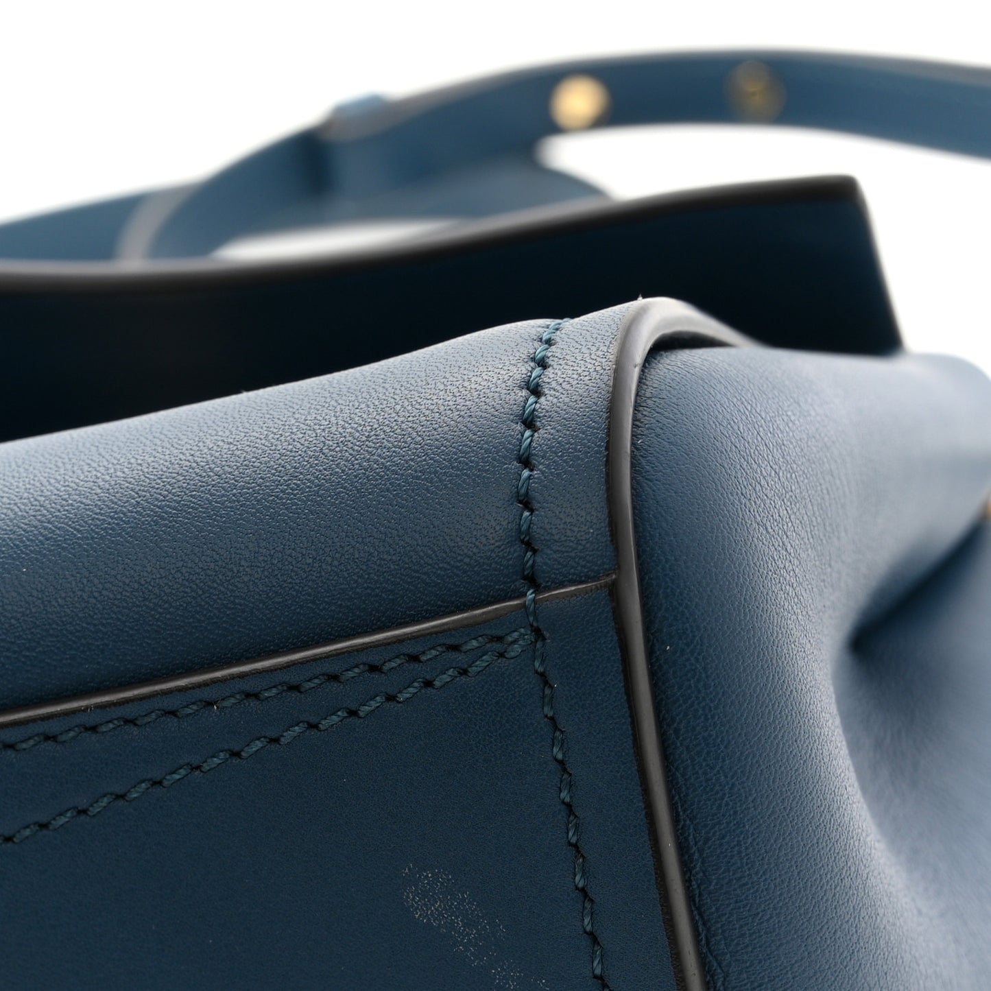 Calfskin Mini Mystic Shoulder Bag Navy