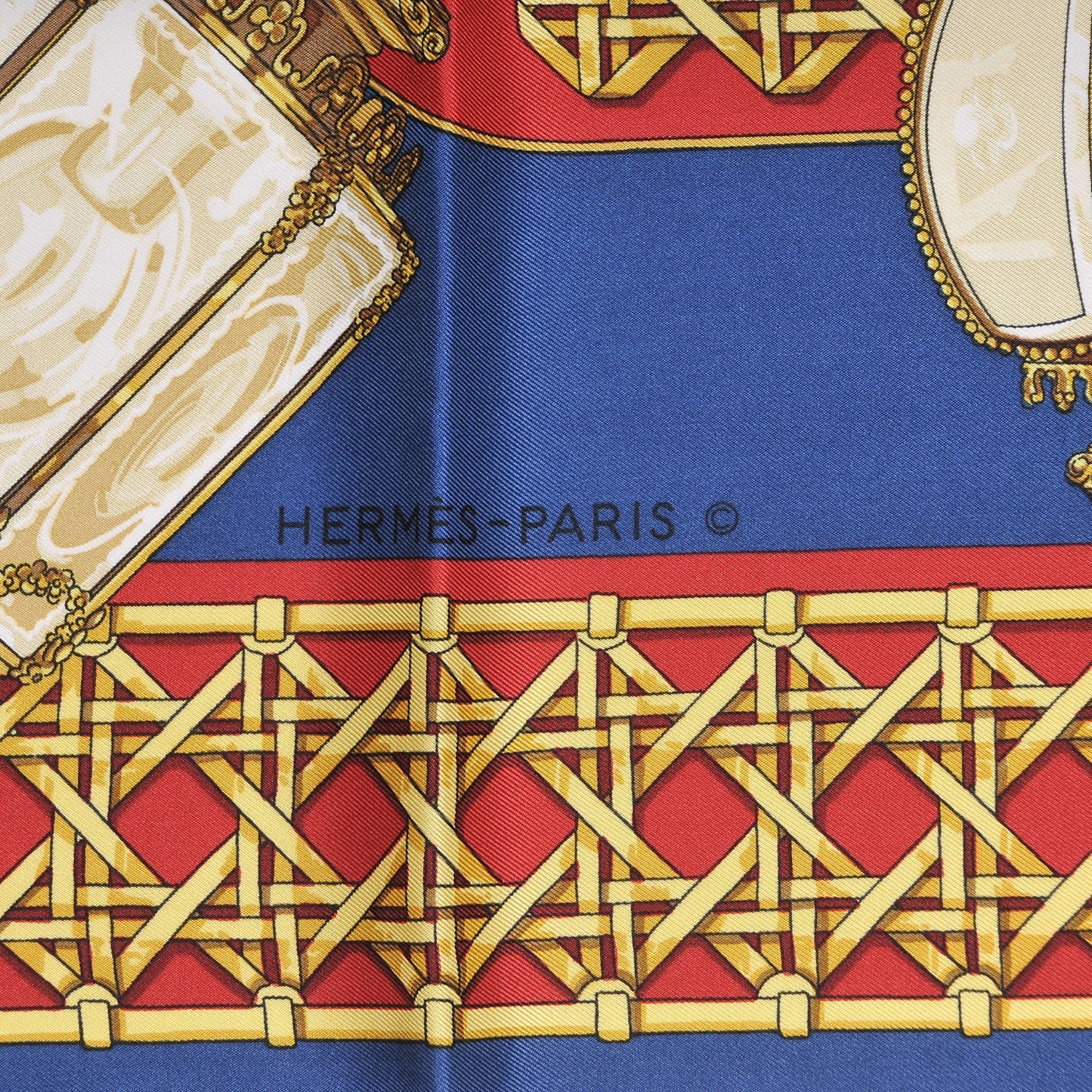 Silk Feux de Route Scarf 90