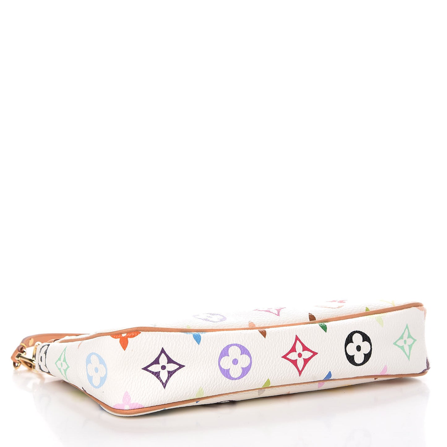 Monogram Multicolor Pochette Accessories White