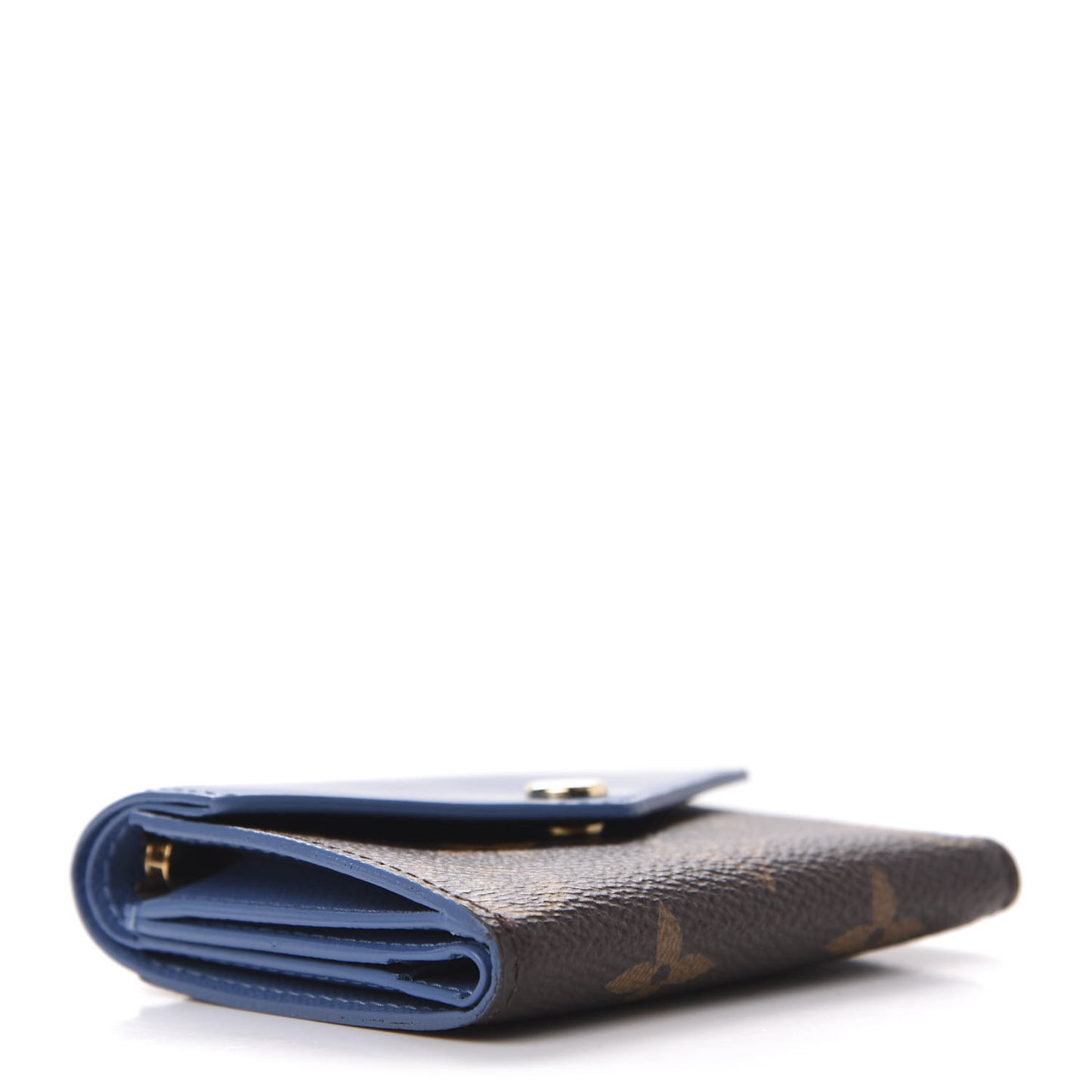 Monogram Zoe Wallet Blue Jean