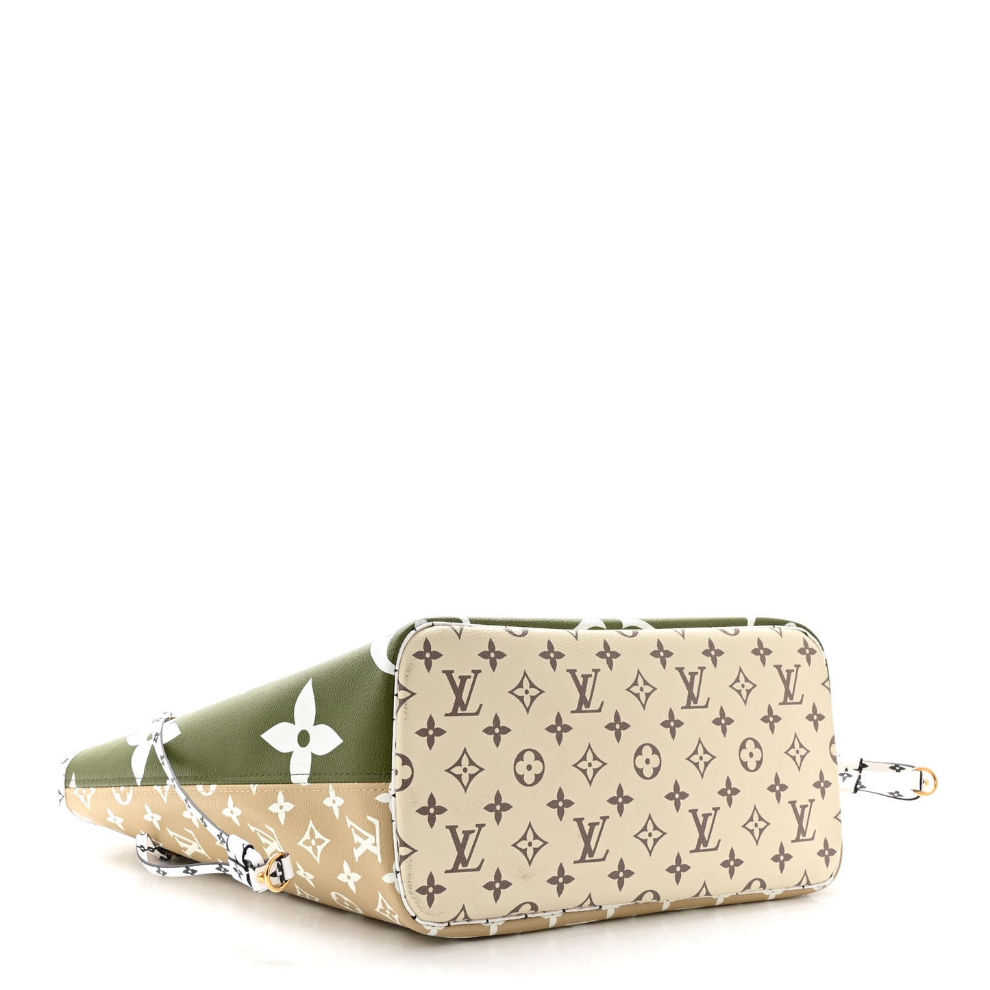 Monogram Giant Neverfull MM Kaki