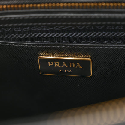 Prada Saffiano Lux Large Galleria Double Zip Tote Black 7 of 12