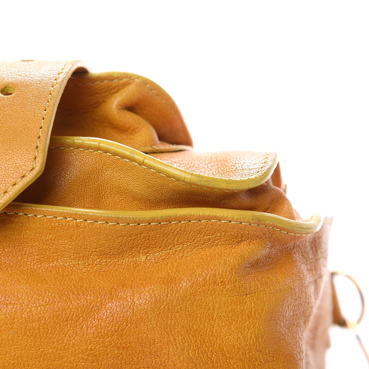 Proenza Schouler Lambskin Medium PS1 Satchel Mustard 12 of 24