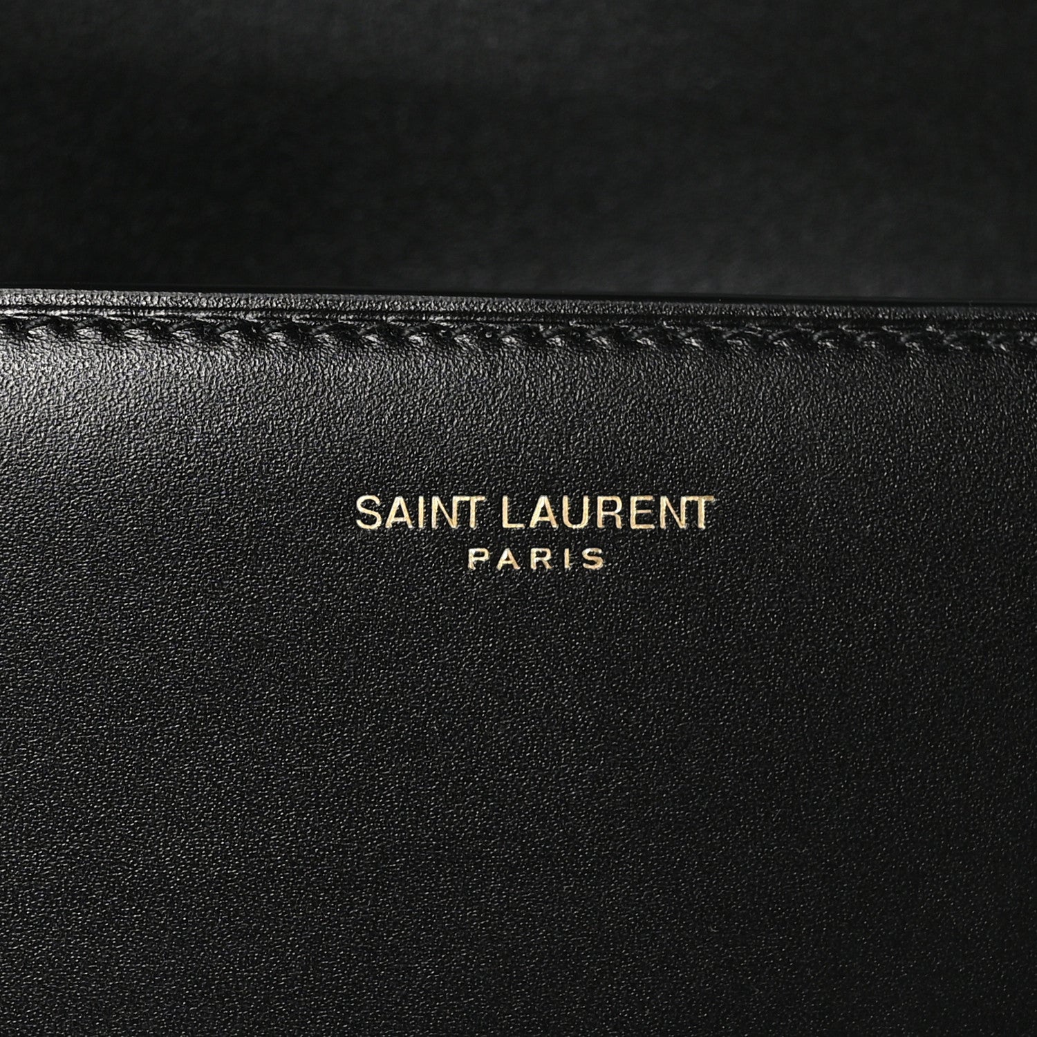 Saint Laurent Smooth Calfskin Carre Satchel Black 6 of 12