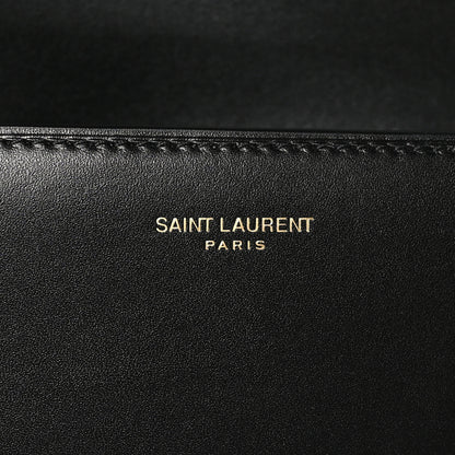 Saint Laurent Smooth Calfskin Carre Satchel Black 6 of 12