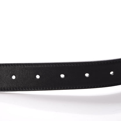 Gucci Calfskin Double G 30mm Belt 75 30 Black 5 of 6