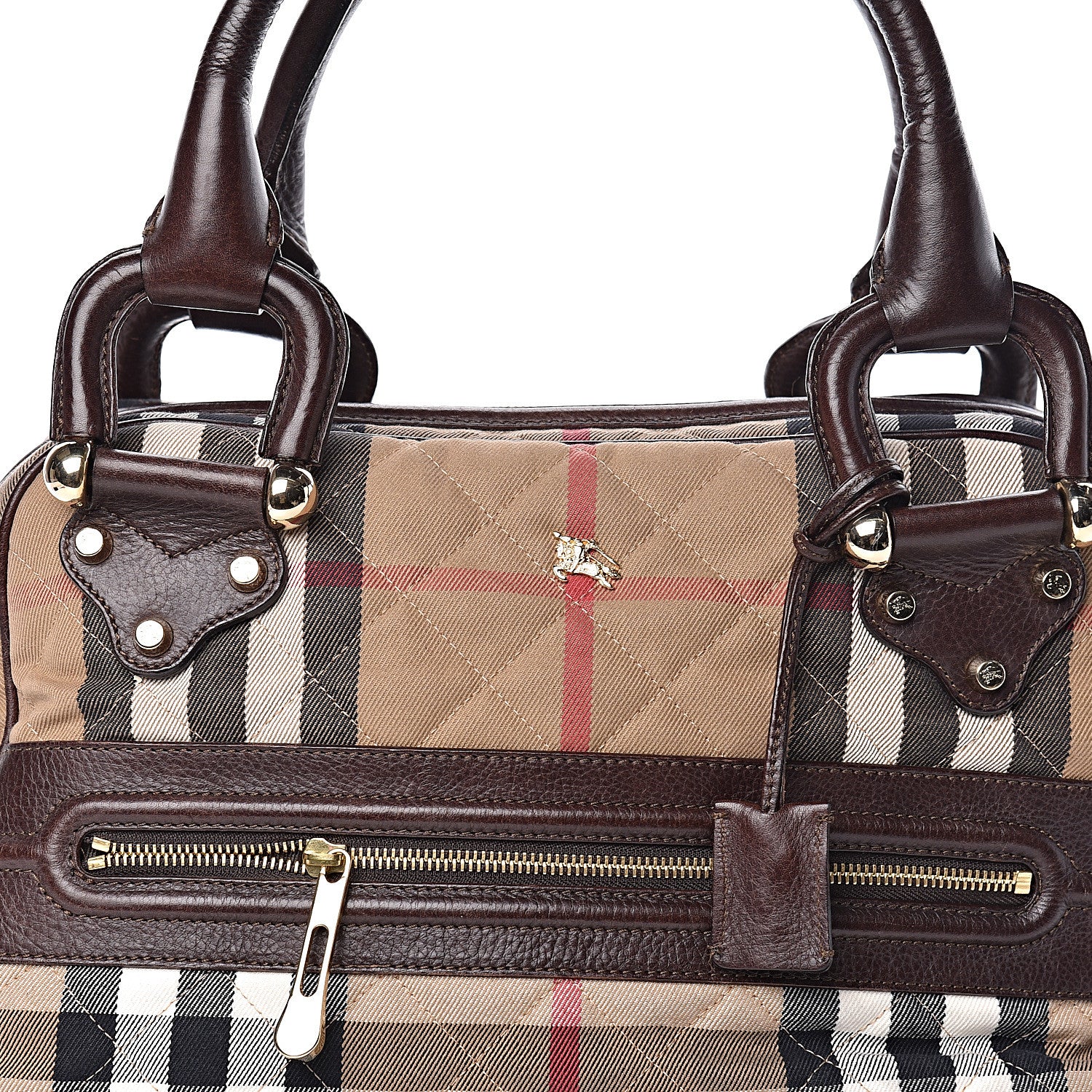 Burberry House Check Quilted Westbury Tote Chocolate 11 of 11